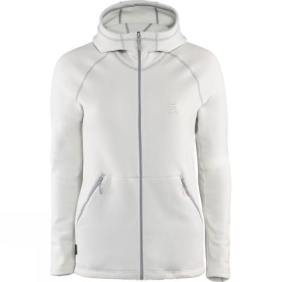 Sudadera Con Capucha Haglofs Bungy Mujer Gris - Chile SQZ524137
